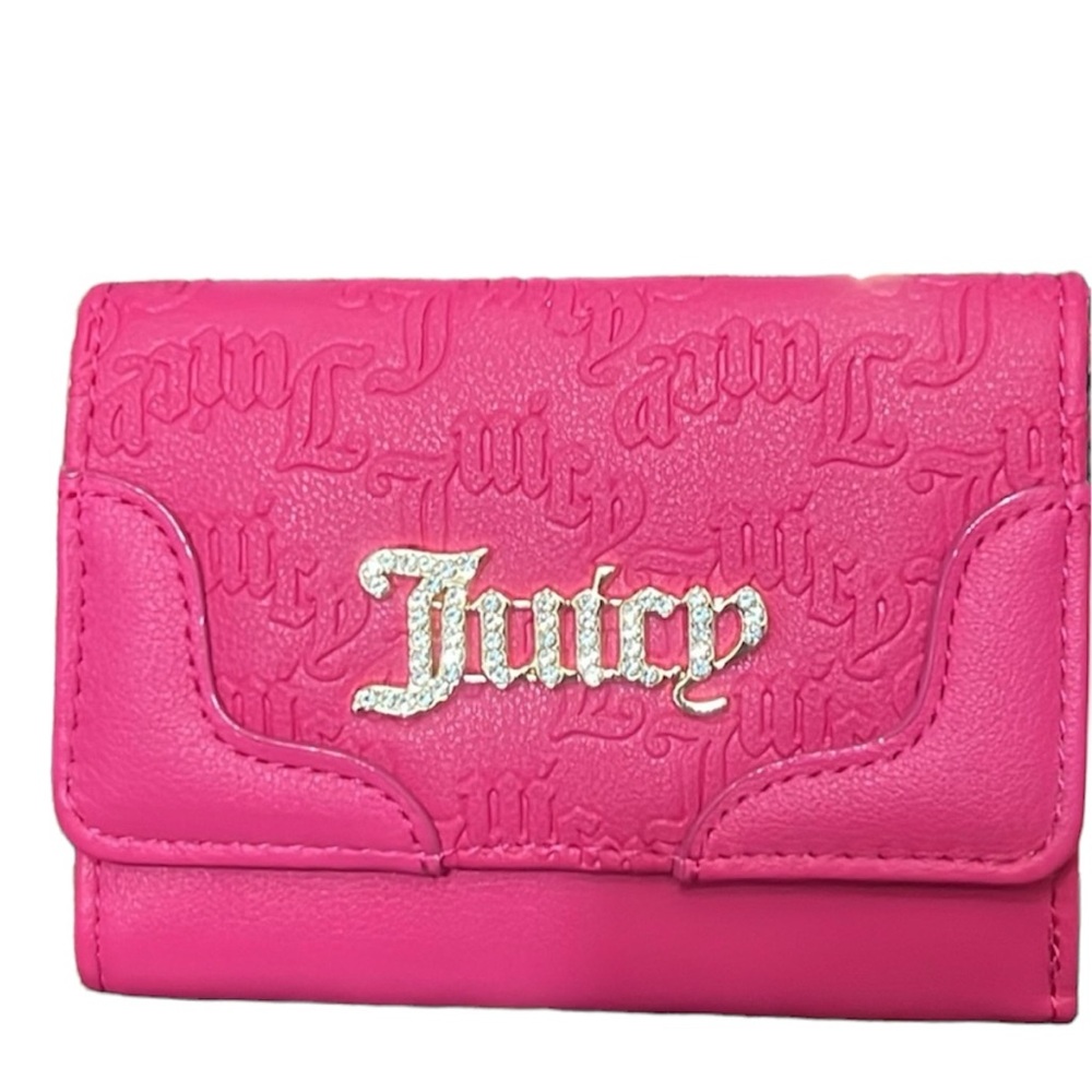 Juicy Couture Heartless Double Sided Trifold Wallet
